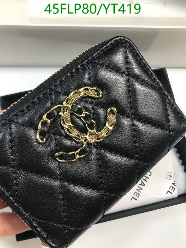 Chanel Bags ( 4A )-Wallet-,Code: YT419,$: 45USD