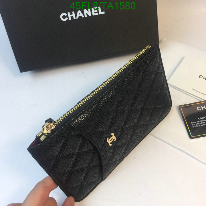 Chanel Bags ( 4A )-Wallet-,Code: TA1580,$: 45USD