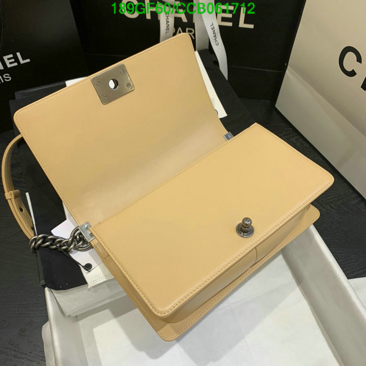 Chanel Bags -(Mirror)-Le Boy,Code: CCB061712,$: 189USD