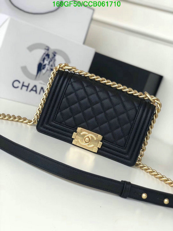 Chanel Bags -(Mirror)-Le Boy,Code: CCB061710,$: 169USD