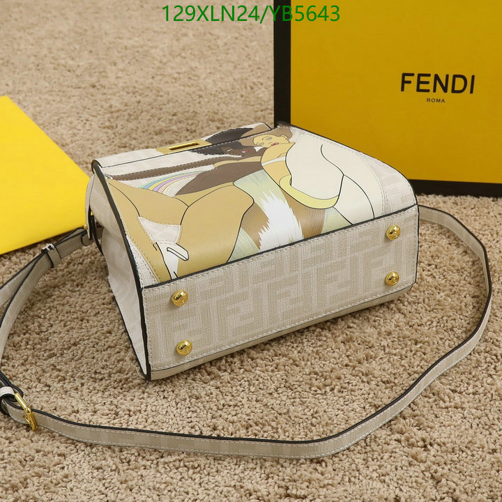 Fendi Bag-(4A)-Peekaboo,Code: YB5643,$: 129USD