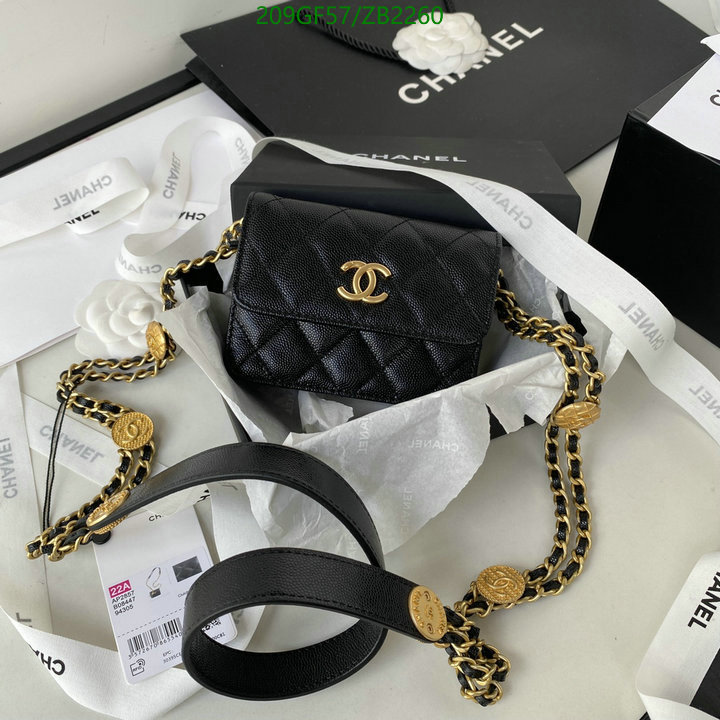 Chanel Bags -(Mirror)-Diagonal-,Code: ZB2260,$: 209USD