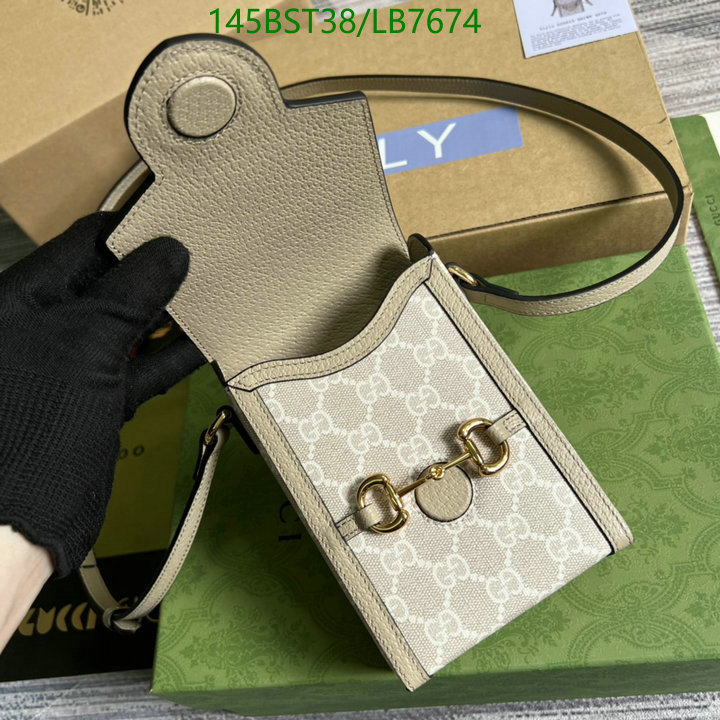 Gucci Bag-(Mirror)-Horsebit-,Code: LB7674,$: 145USD