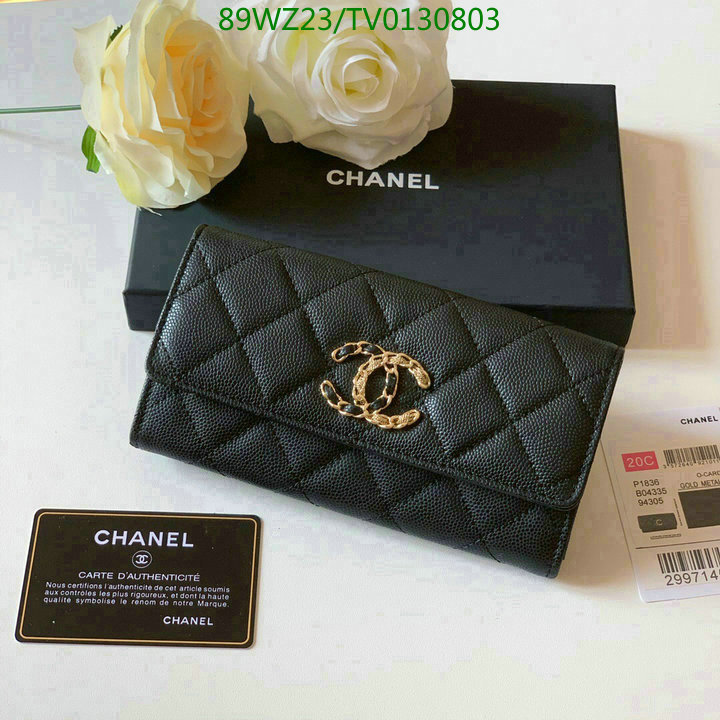 Chanel Bags ( 4A )-Wallet-,Code: TV0130803,$: 89USD