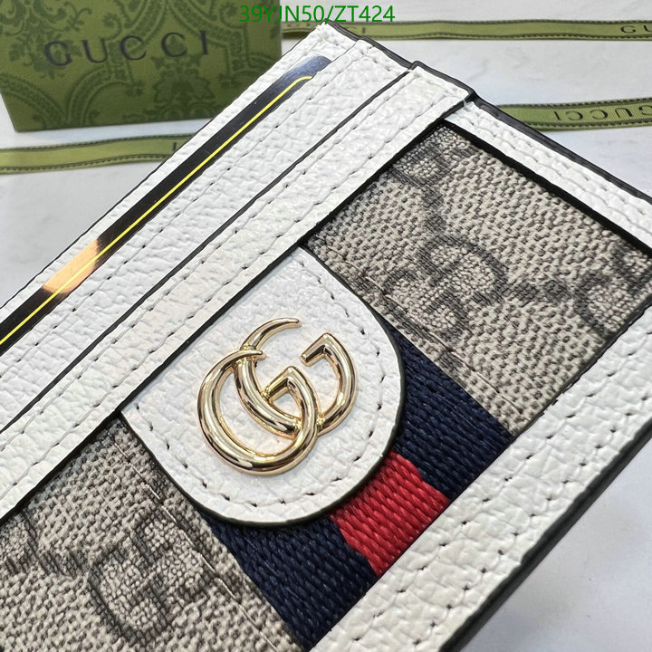 Gucci Bag-(4A)-Wallet-,Code: ZT424,$: 39USD