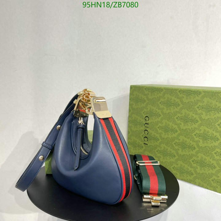 Gucci Bag-(4A)-Diagonal-,Code: ZB7080,$: 95USD