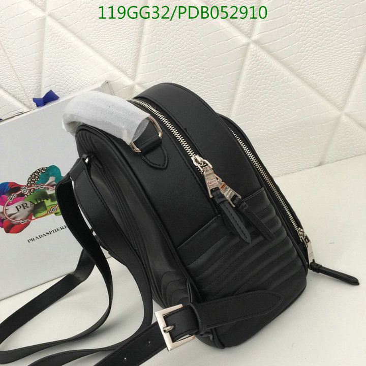 Prada Bag-(4A)-Backpack-,Code: PDB052910,$:119USD