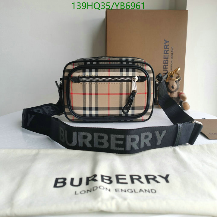 Burberry Bag-(Mirror)-Diagonal-,Code: YB6961,$: 139USD