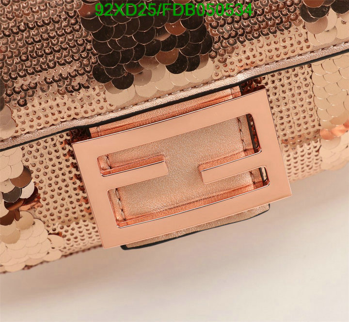 Fendi Bag-(4A)-Baguette-,Code: FDB050534,$: 92USD