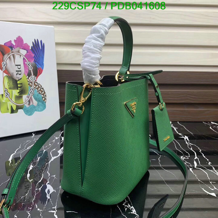 Prada Bag-(Mirror)-Diagonal-,Code: PDB041608,$: 229USD