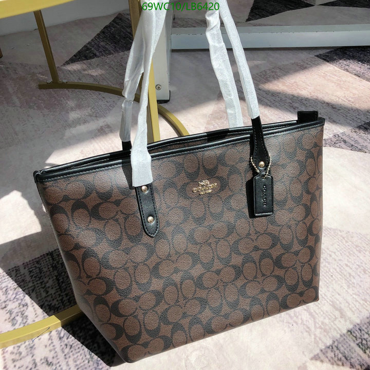 Coach Bag-(4A)-Tote-,Code: LB6420,$: 69USD