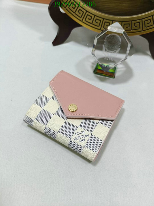 LV Bags-(4A)-Wallet-,Code: ZT2786,$: 39USD