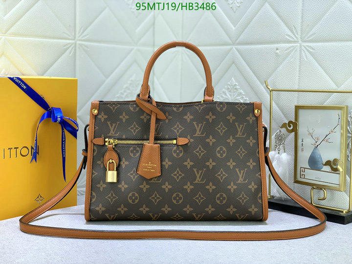 LV Bags-(4A)-Handbag Collection-,Code: HB3486,$: 95USD