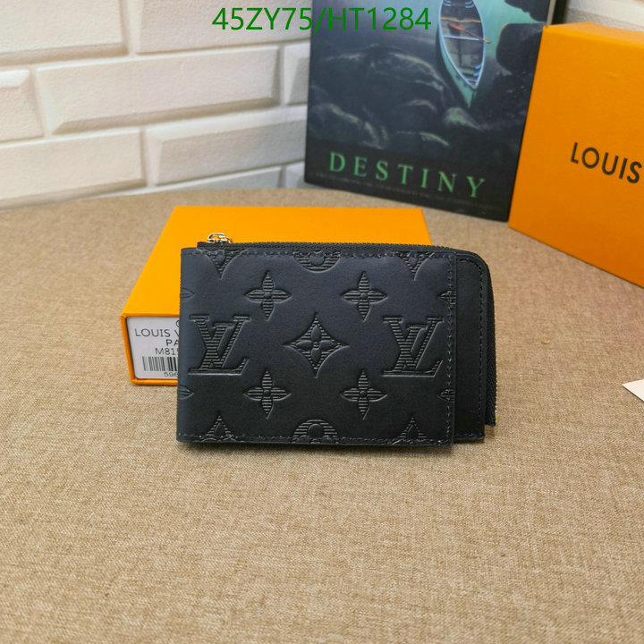 LV Bags-(4A)-Wallet-,Code: HT1284,$: 45USD