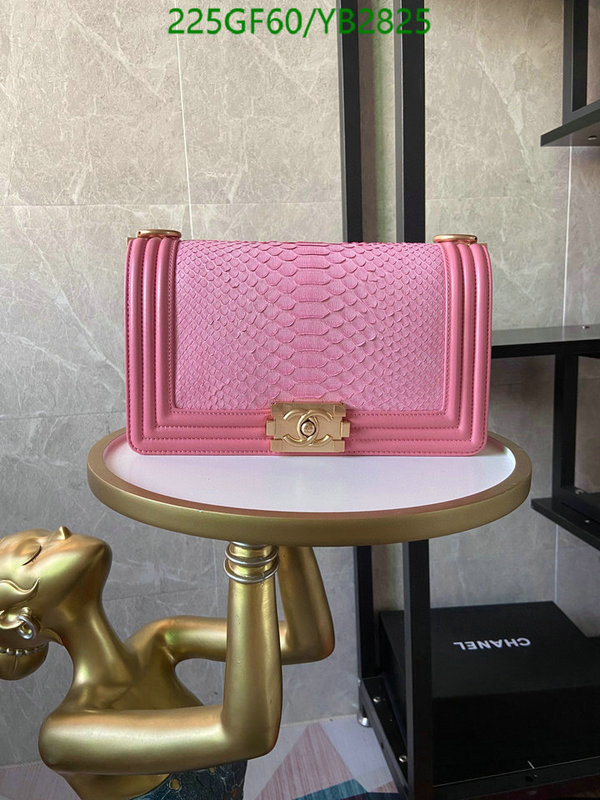 Chanel Bags -(Mirror)-Le Boy,Code: YB2825,$: 225USD