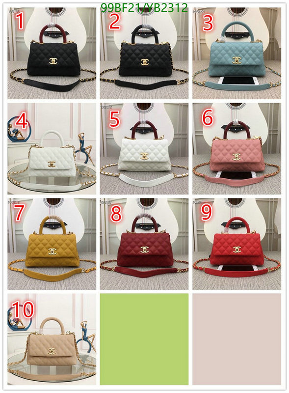 Chanel Bags ( 4A )-Handbag-,Code: YB2312,$: 99USD