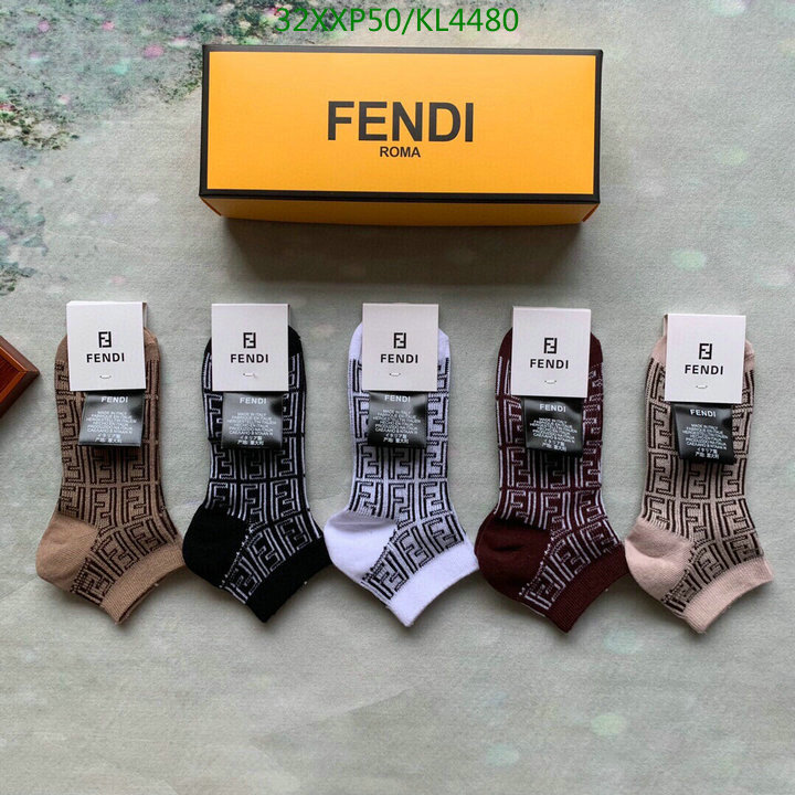 Sock-Fendi, Code: KL4480,$: 32USD