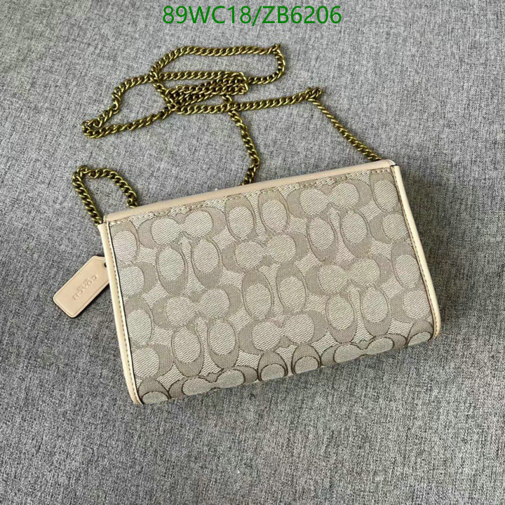 Coach Bag-(4A)-Diagonal-,Code: ZB6206,$: 89USD