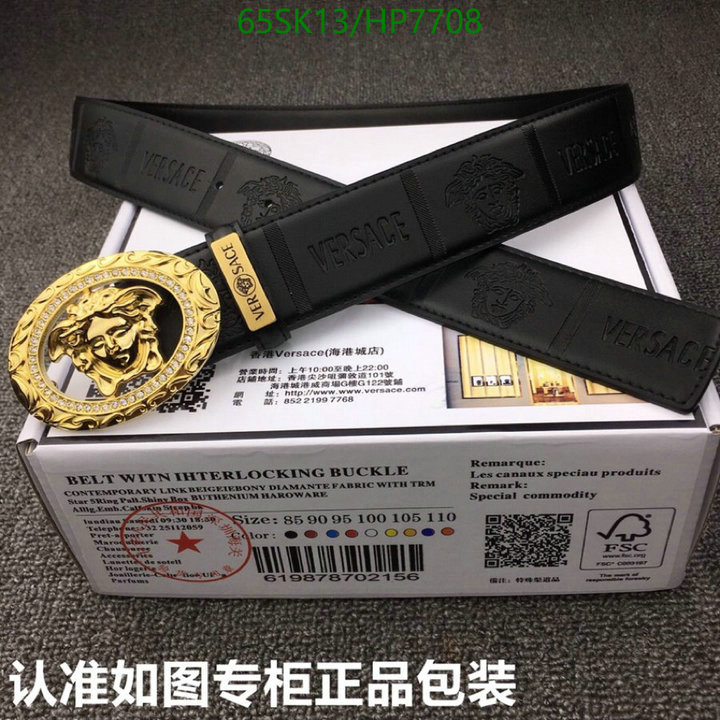 Belts-Versace, Code: HP7708,$: 65USD