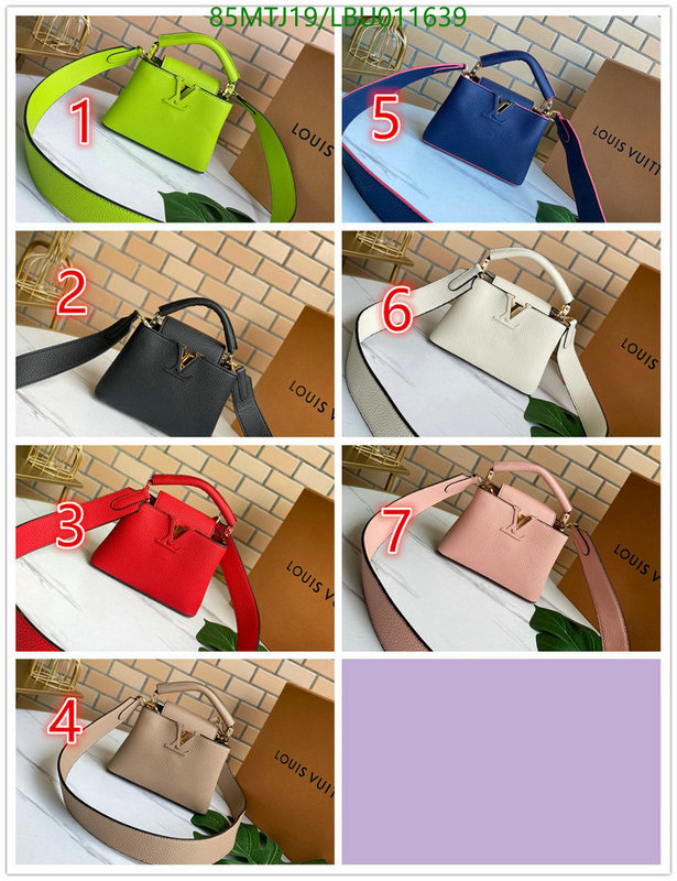 LV Bags-(4A)-Handbag Collection-,Code: LBU011639,$: 85USD