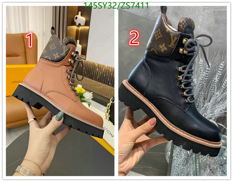 Women Shoes-LV, Code: ZS7411,$: 145USD