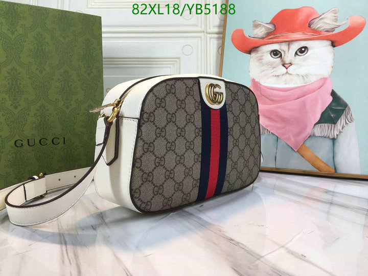 Gucci Bag-(4A)-Ophidia-G,Code: YB5188,$: 82USD