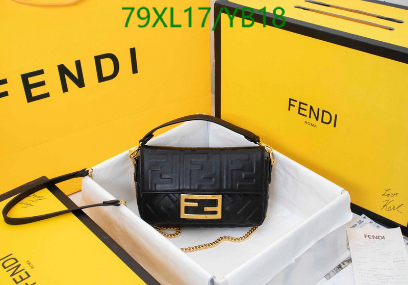 Fendi Bag-(4A)-Baguette-,Code: YB18,$: 79USD