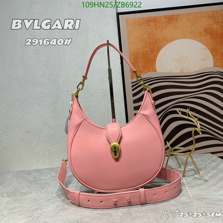 Bvlgari Bag-(4A)-Handbag-,Code: ZB6922,$: 109USD