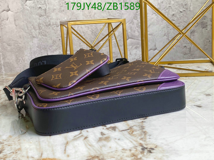 LV Bags-(Mirror)-Pochette MTis-Twist-,Code: ZB1589,$: 179USD