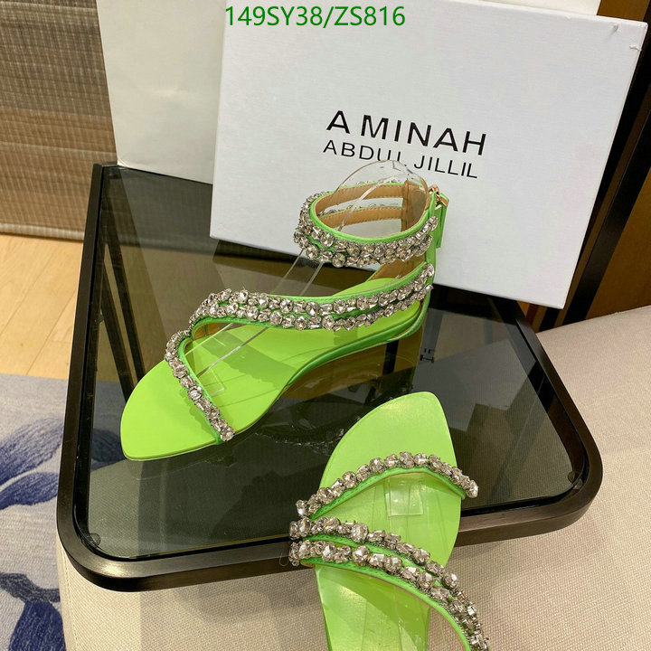 Women Shoes-Aminah Abdul Jillil, Code: ZS816,$: 149USD