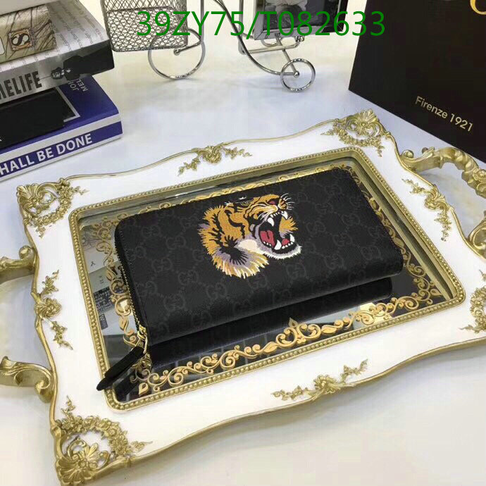 Gucci Bag-(4A)-Wallet-,Code: T082633,$:39USD