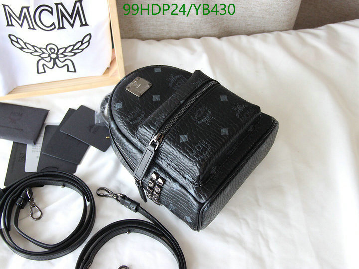 MCM Bag-(Mirror)-Backpack-,Code: YB430,$: 99USD