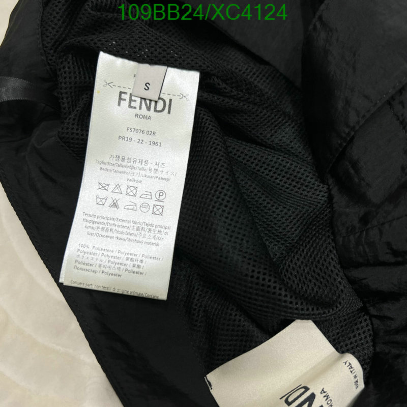 Clothing-Fendi, Code: XC4124,$: 109USD
