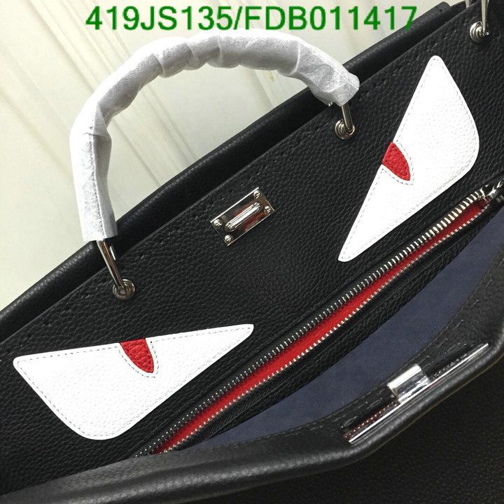 Fendi Bag-(Mirror)-Handbag-,Code: FDB011417,$: 419USD