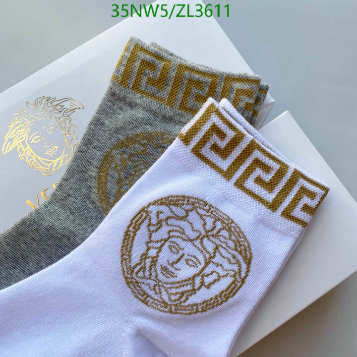 Sock-Versace, Code: ZL3611,$: 35USD