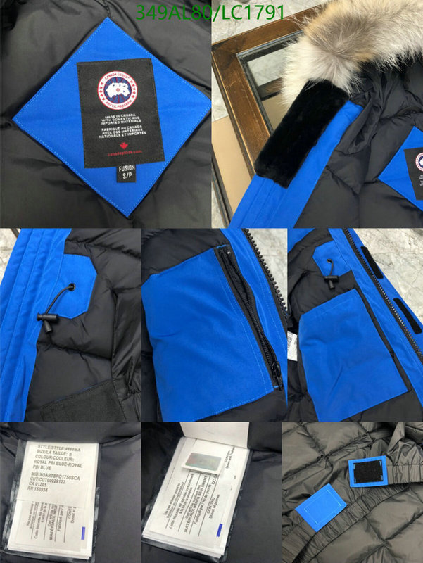 Down jacket Men-Canada Goose, Code: LC1791,$: 349USD