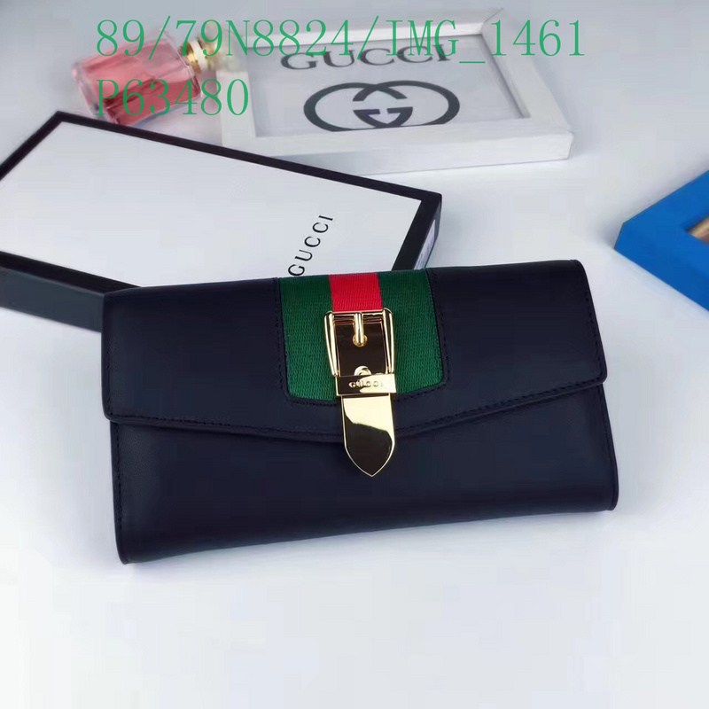 Gucci Bag-(Mirror)-Wallet-,Code: GGB112802,$: 89USD