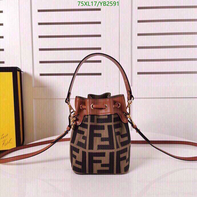 Fendi Bag-(4A)-Mon Tresor-,Code: YB2591,$: 75USD