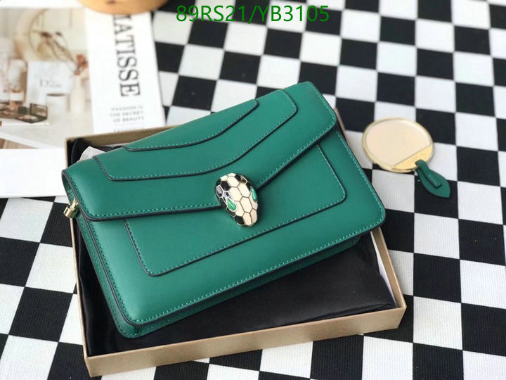 Bvlgari Bag-(4A)-Serpenti Forever,Code: YB3105,$: 89USD