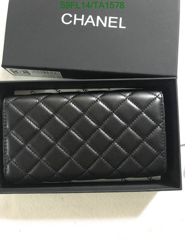 Chanel Bags ( 4A )-Wallet-,Code: TA1578,$: 59USD