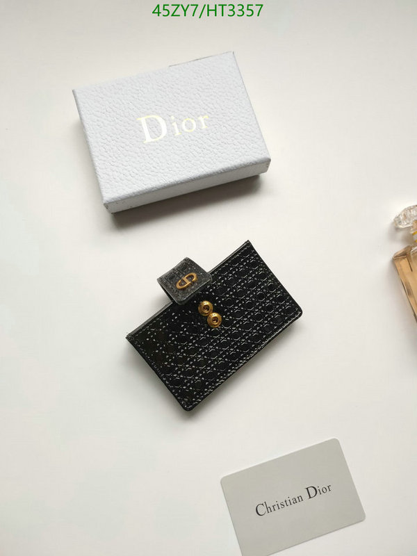 Dior Bags-(4A)-Wallet,Code: HT3357,$: 45USD