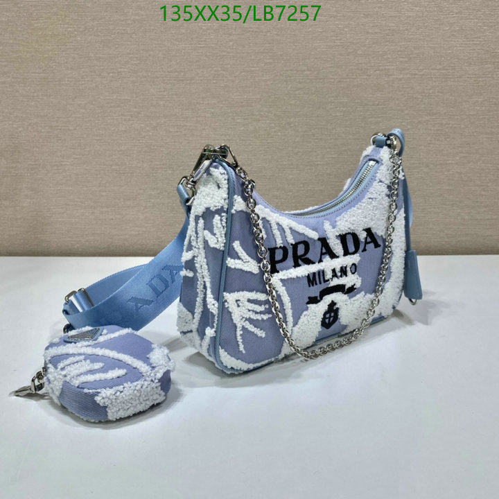 Prada Bag-(Mirror)-Re-Edition 2005,Code: LB7257,$: 135USD