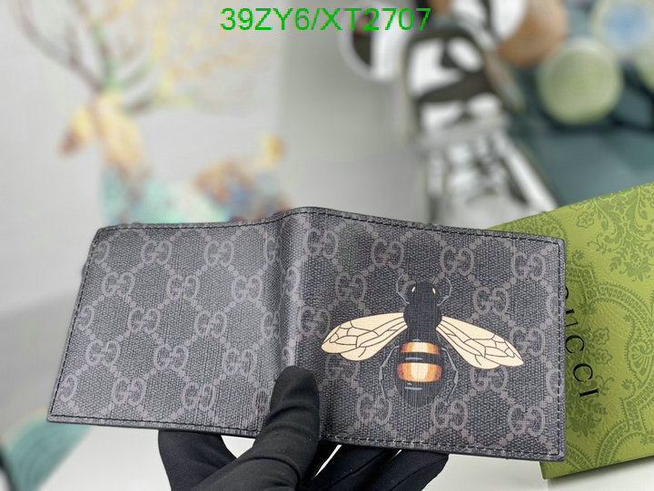 Gucci Bag-(4A)-Wallet-,Code: XT2707,$: 39USD