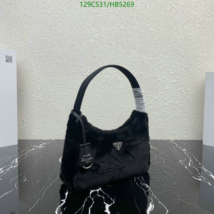 Prada Bag-(Mirror)-Re-Edition 2000,Code: HB5269,$: 129USD