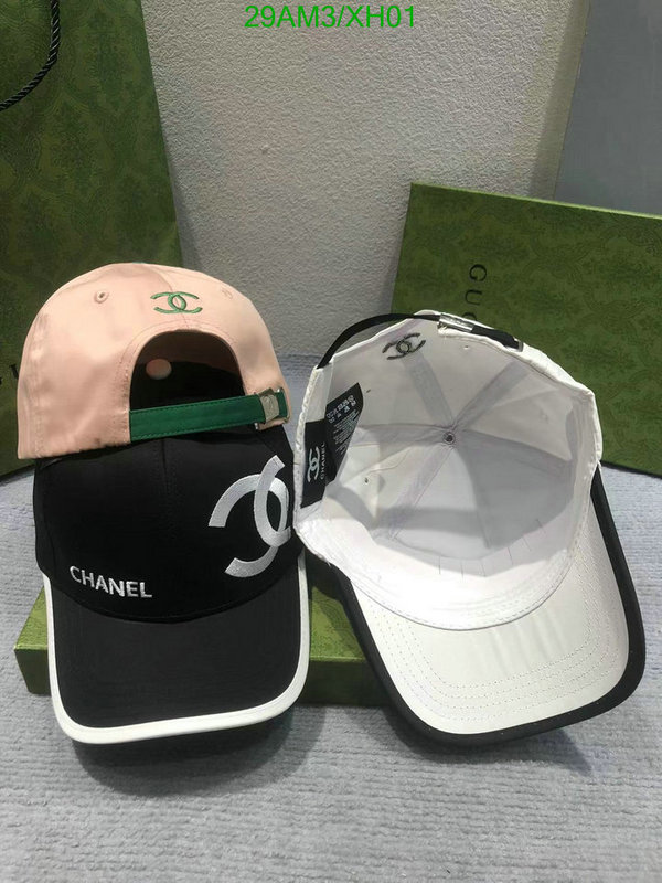 Cap -(Hat)-Chanel, Code: XH01,$: 29USD