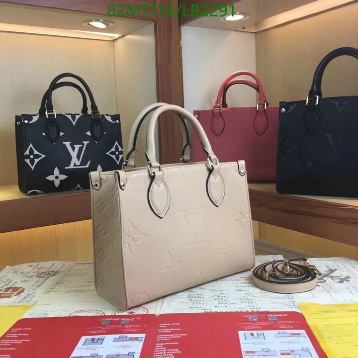 LV Bags-(4A)-Handbag Collection-,Code: LB2291,$: 82USD