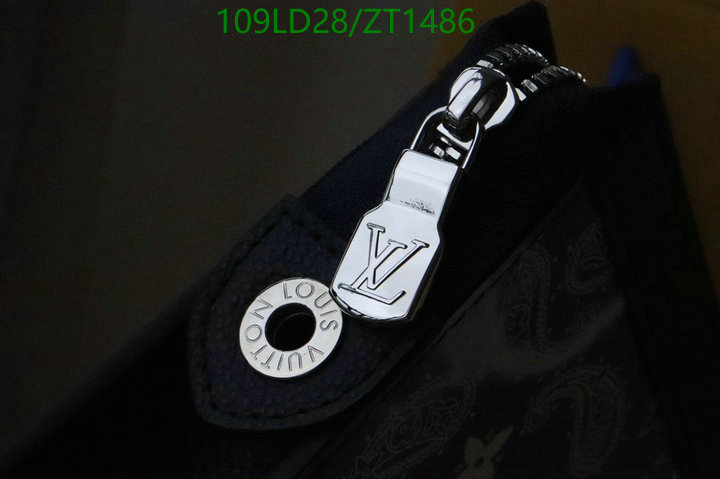 LV Bags-(Mirror)-Wallet-,Code: ZT1486,$: 109USD