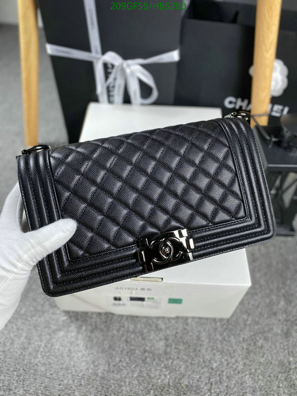 Chanel Bags -(Mirror)-Le Boy,Code: HB5280,$: 209USD