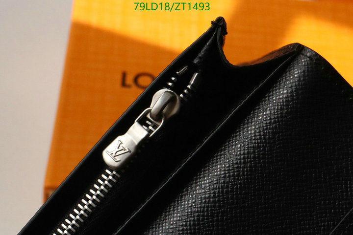 LV Bags-(Mirror)-Wallet-,Code: ZT1493,$: 79USD