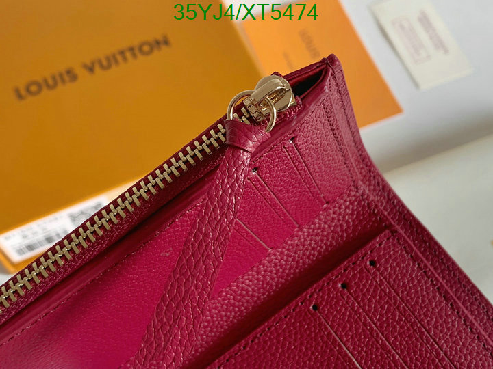 LV Bags-(4A)-Wallet-,Code: XT5474,$: 35USD